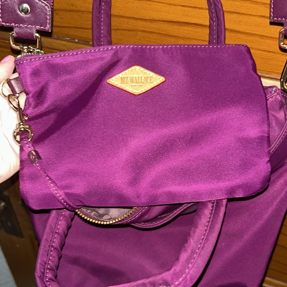 MZ Wallace Elderberry Women's Crossbody - Picture 7 of 9